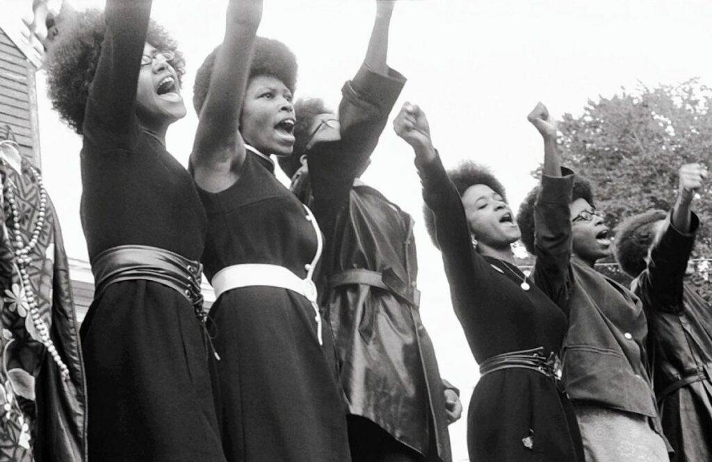 manifestazione donne di colore