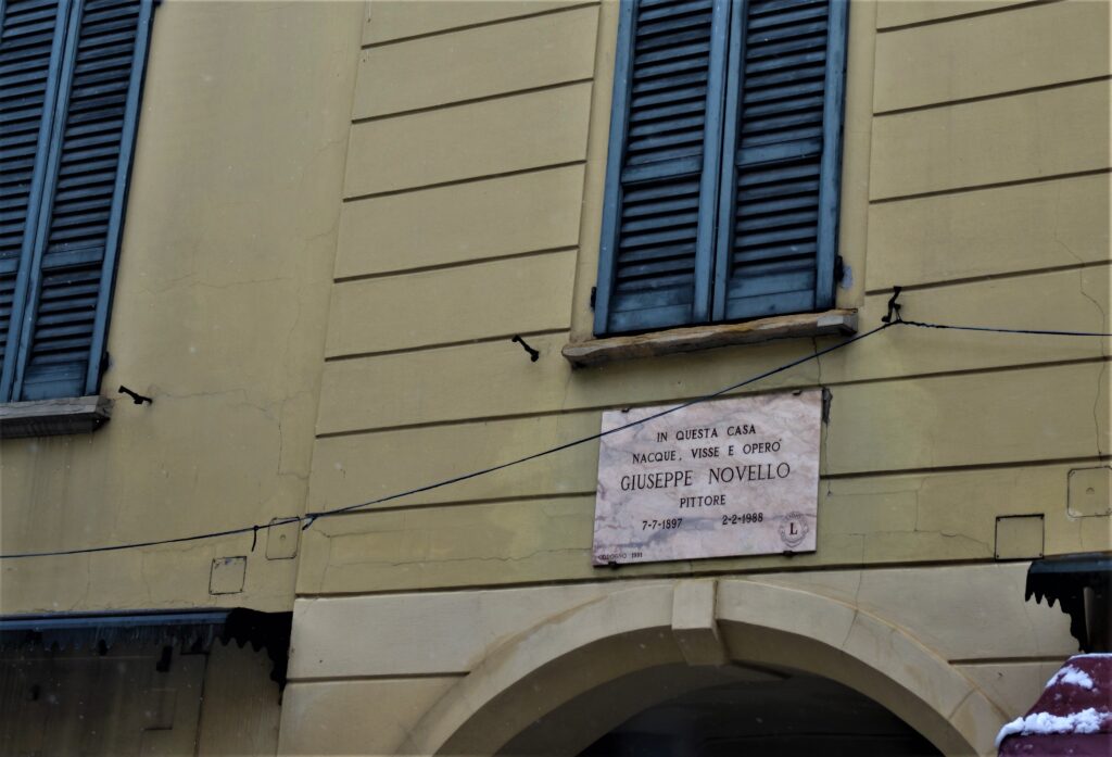 casa natale di Giuseppe Novello, Greta Contardi